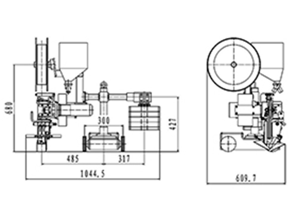 DJ-60型带极堆焊机头 (4)
